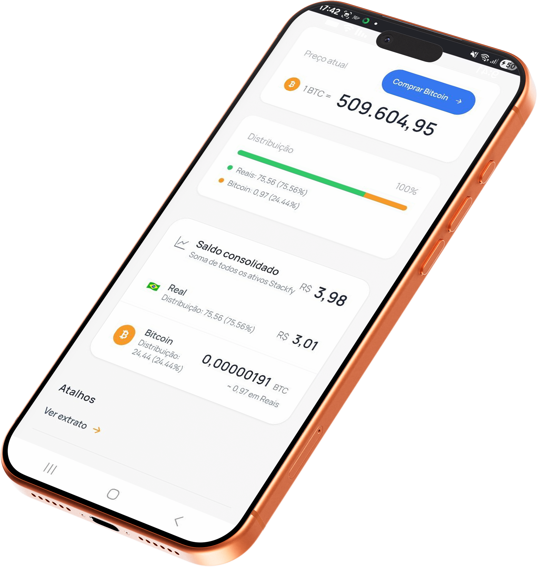 Stackfy App - Bitcoin Wallet